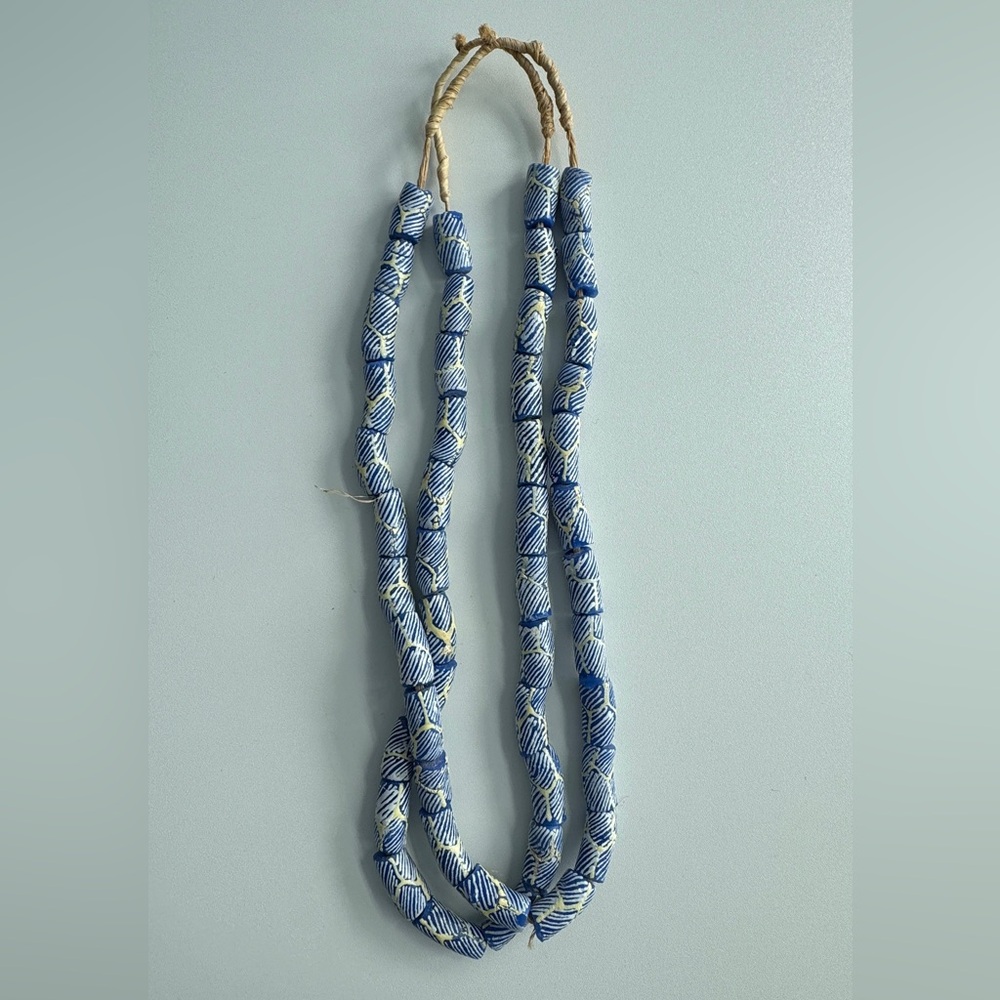 Glass Bead Necklaces.